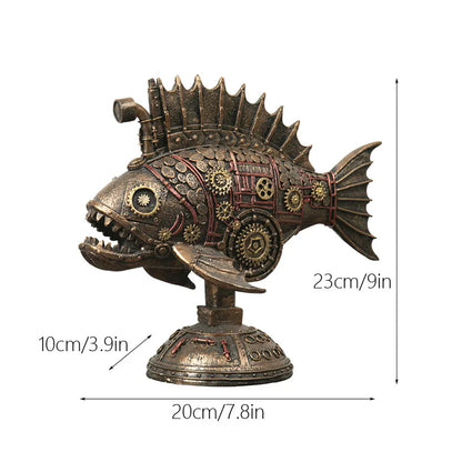 Unique Industrial Shark Desk Figure - Yeezlab