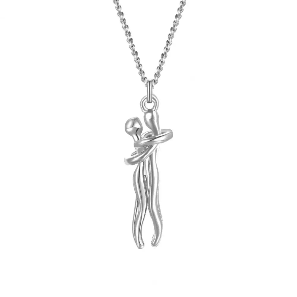 Sweetheart Couple Pendant Necklace