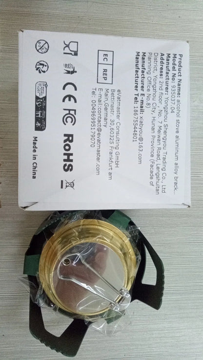 Portable Outdoor Camping Stove with Adjustable Flame