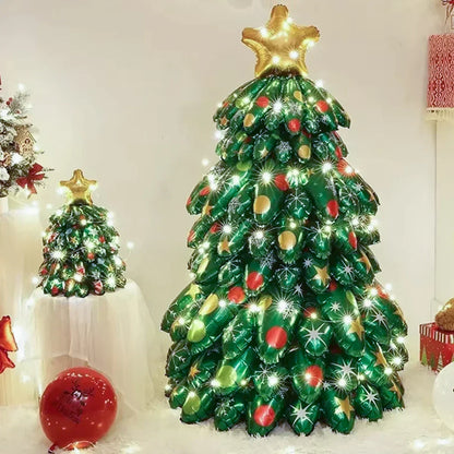 Inflatable Christmas Tree Decoration Set