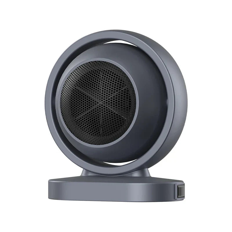 Compact Electric Space Heater 380W with Thermostat - Yeezlab