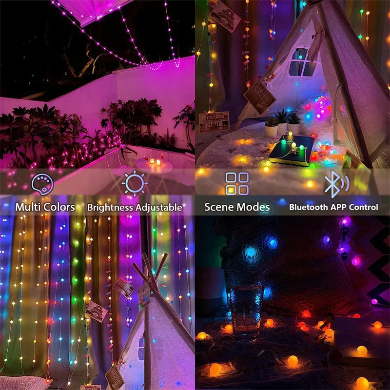 Colorful LED String Lights USB Powered RGB - Yeezlab