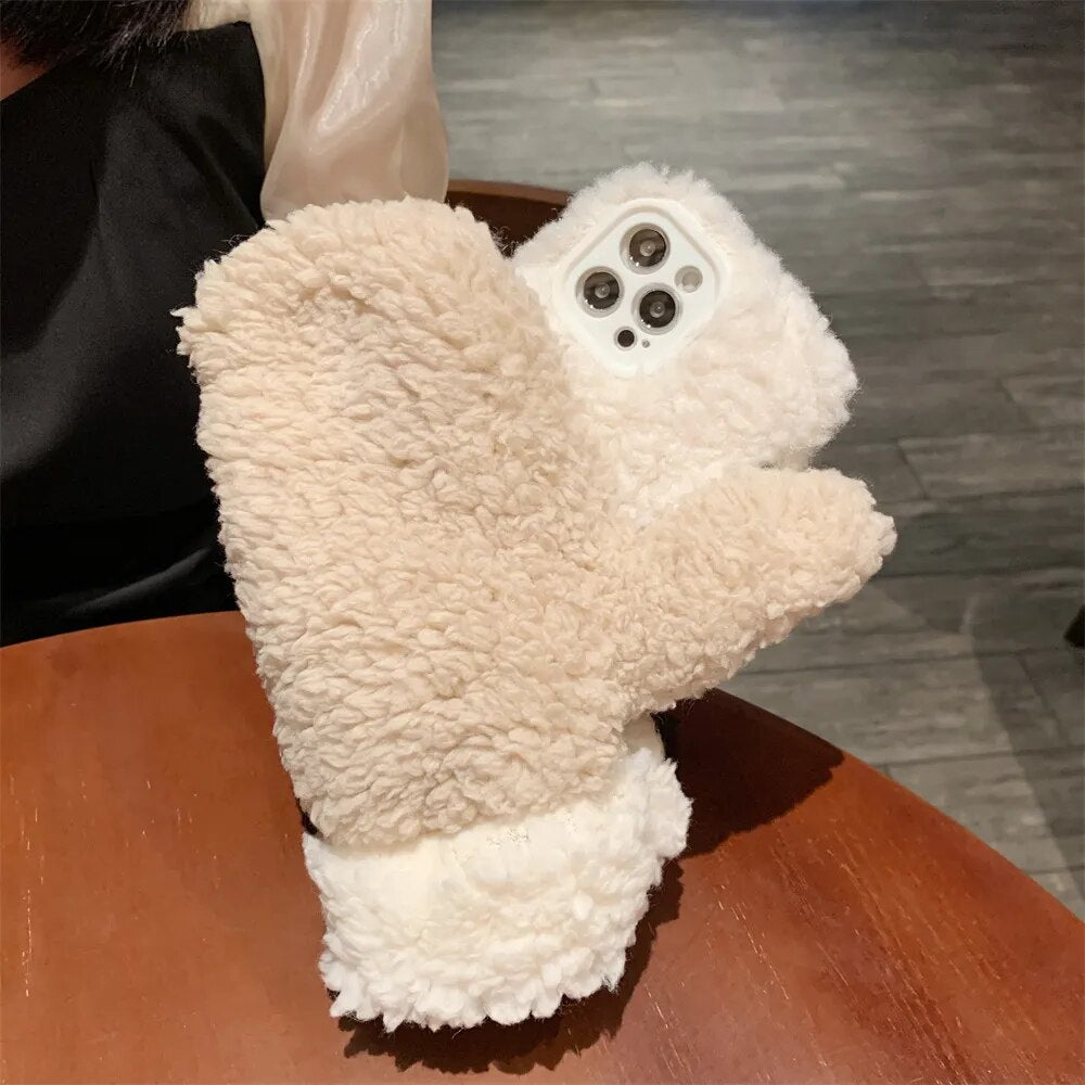 Soft Furry Phone Case Cover
