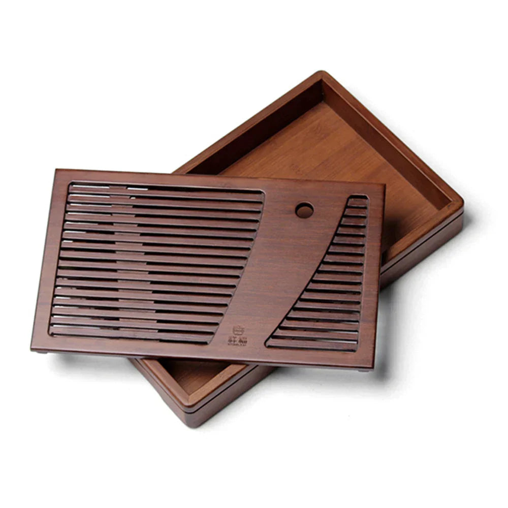 Natural Bamboo Wooden Tea Serving Tray
