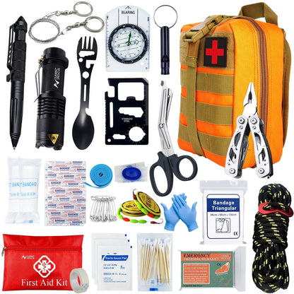 Emergency First Aid Backpack Kit