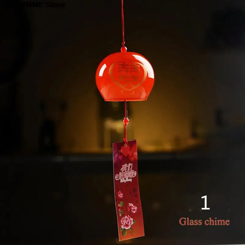 Delicate Japanese Glass Wind Chime Pendant - Yeezlab