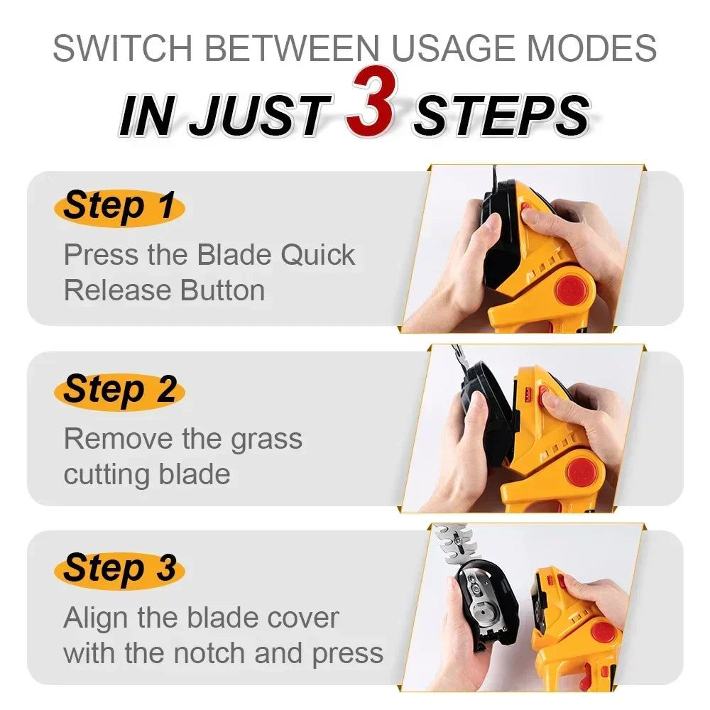 EasyCut | Fast Cordless Portable Lawn Trimmer Tool