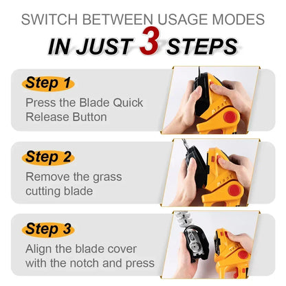 EasyCut | Fast Cordless Portable Lawn Trimmer Tool