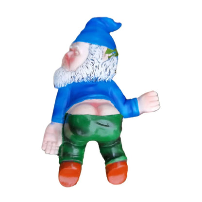 Funny Drunk Garden Gnome Outdoor Decor Statue