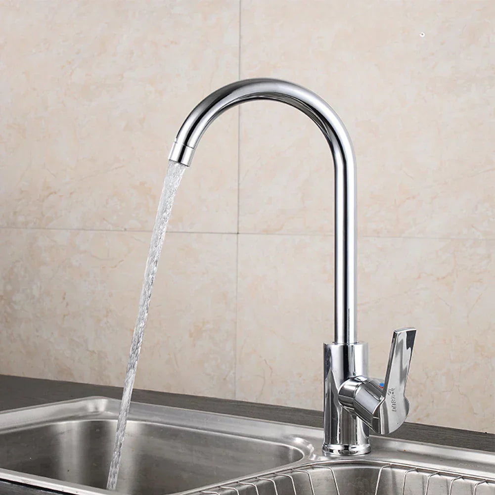 Premium Chrome Kitchen Sink Faucet