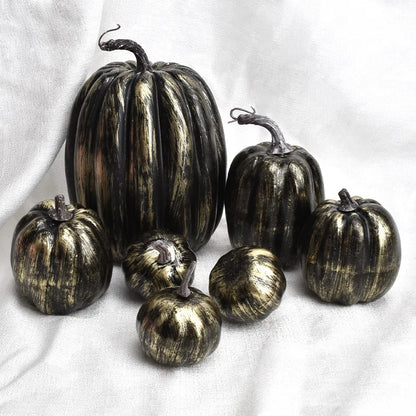 Fall Decorative Pumpkin Set 7-Piece Lightweight Pumpkins