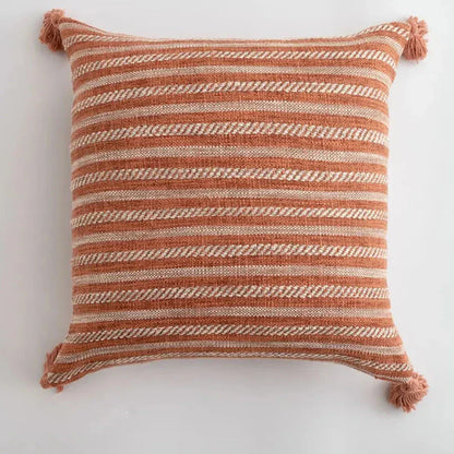 Stylish Home Cushion Cover with Decorative Tassels - Yeezlab