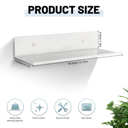 Modern Metal Floating Wall Shelf