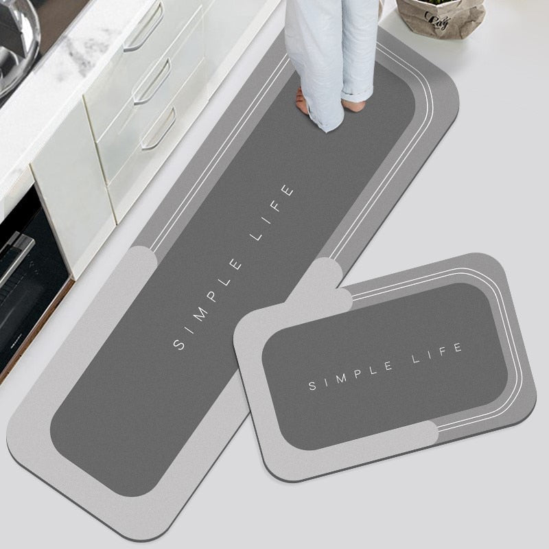 Non-Slip Soft Absorbent Bathroom Area Rugs