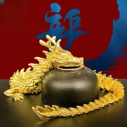 Luxury Dragon Gold Plated Bracelet