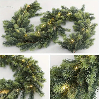 Premium Pine LED Christmas Garland - Yeezlab