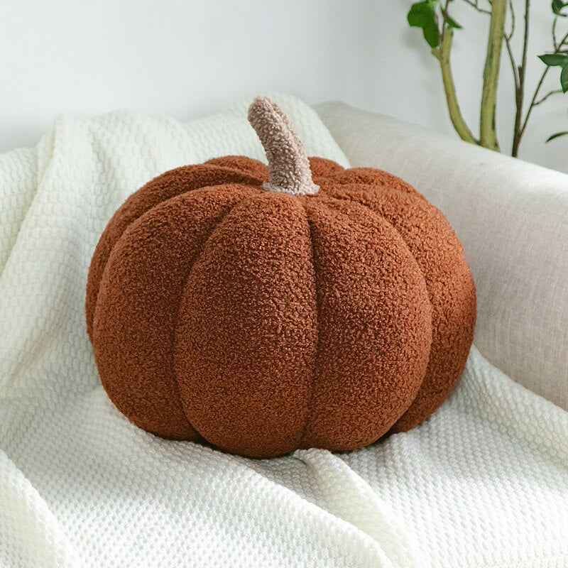 Cozy Orange Halloween Decorative Throw Pillows