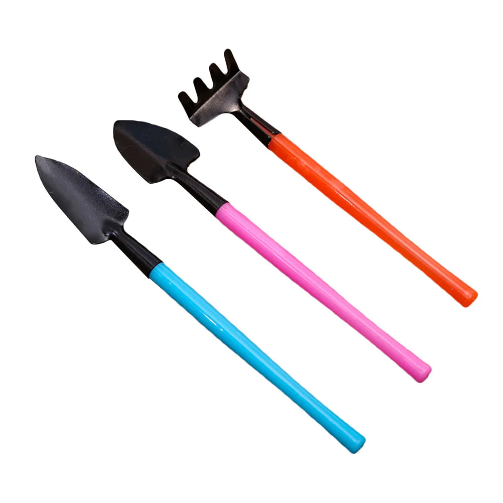 Compact 3pc Garden Tool Set for Indoor Plants