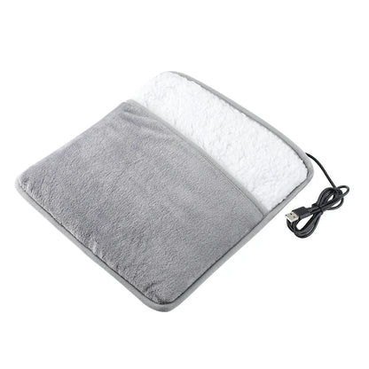 Cozy Electric Foot Warmer Mat with Soft Flannel - Yeezlab