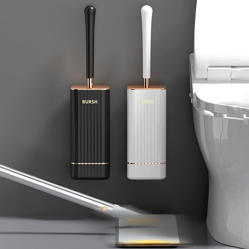 Simple Bathroom Toilet Brush with Holder