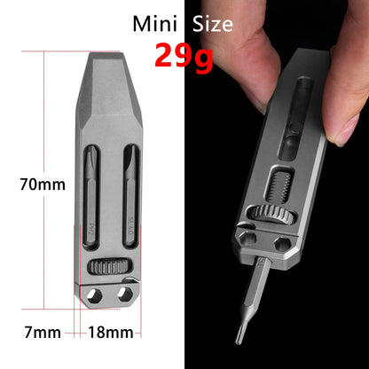 Portable Titanium Camping Pocket Multi Tool