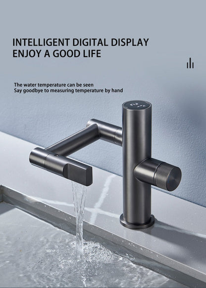 Contemporary Automatic Waterfall Kitchen Faucet