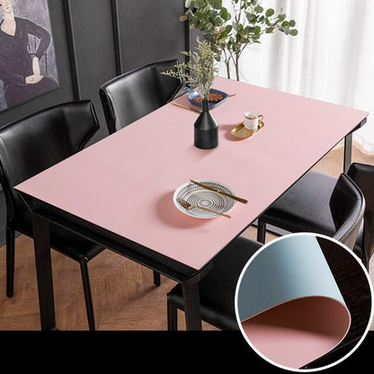 Simple Leather Dining Table Pad