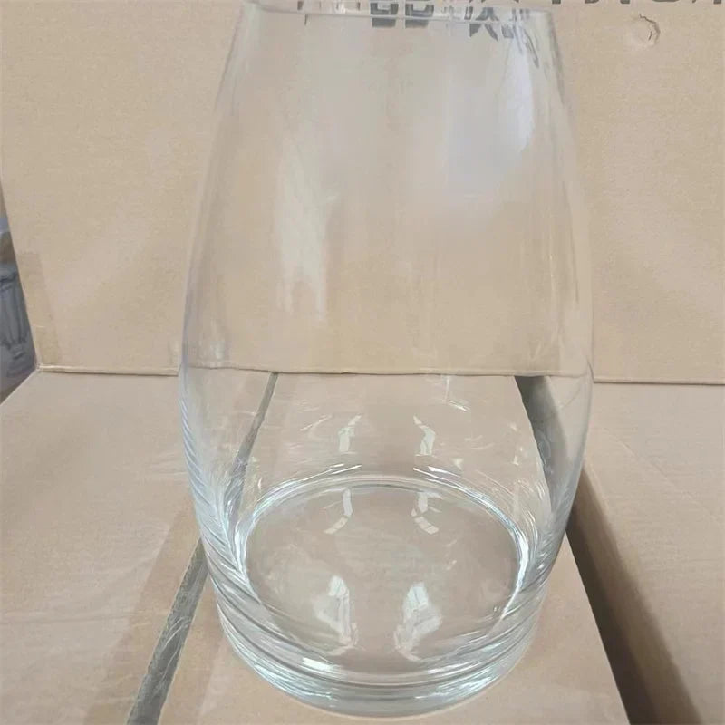 Small Minimalist Decorative Glass Vase