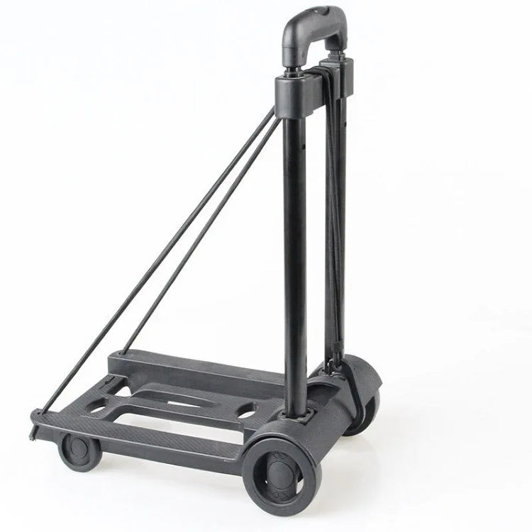 Compact Folding Dolly with 2 or 4 Wheels Adjustable Handle - Yeezlab