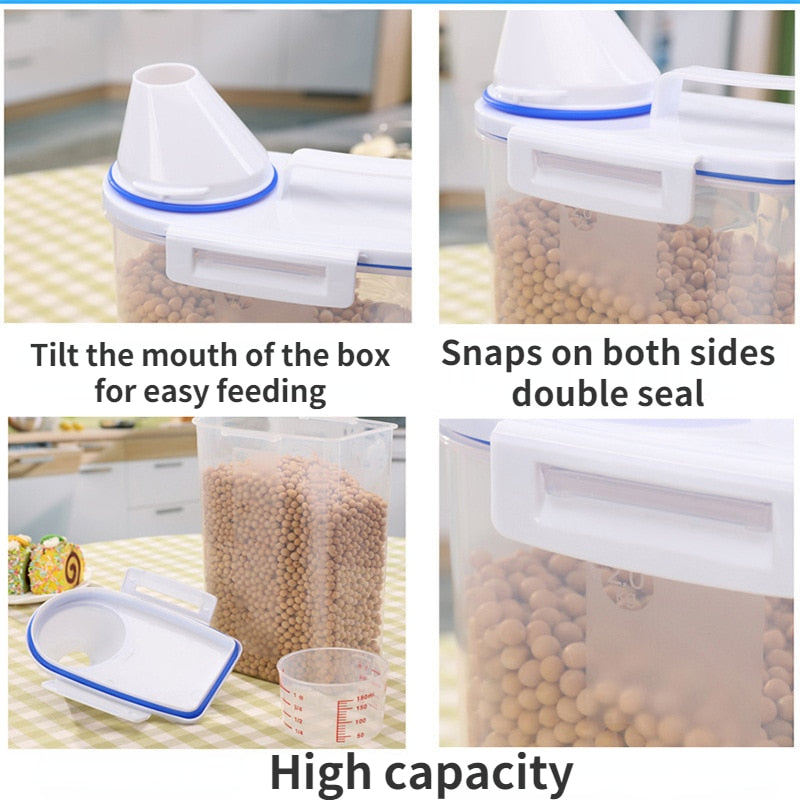 Fresh Pet Food Keeper Measuring Cup