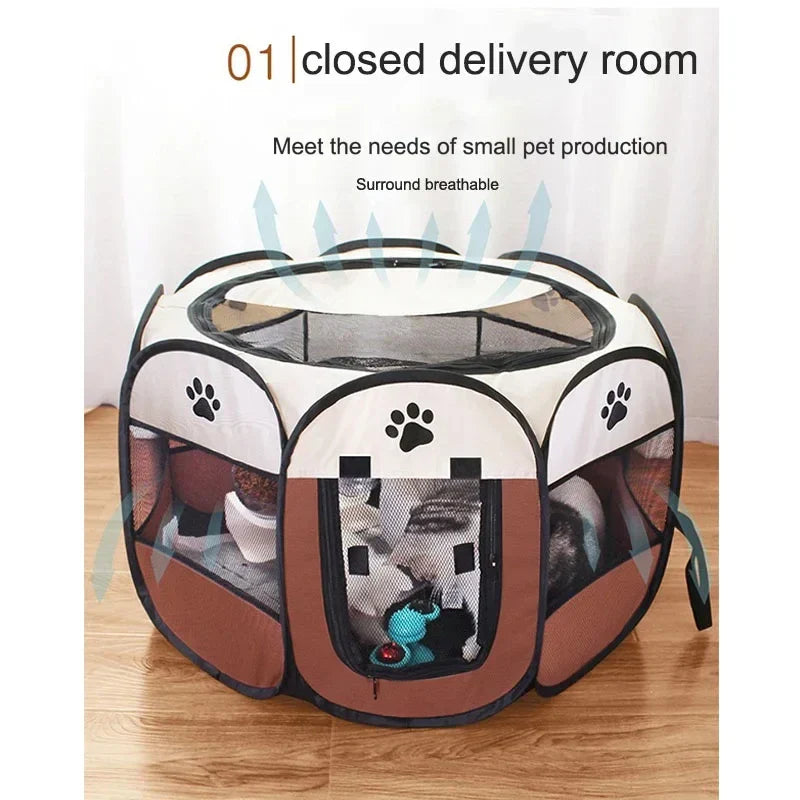 Collapsible Pet Play Tent | Waterproof Foldable Cat House