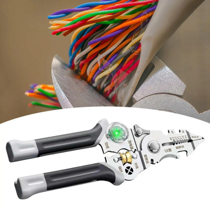 Electrician Wire Stripper Plier with Voltage Tester
