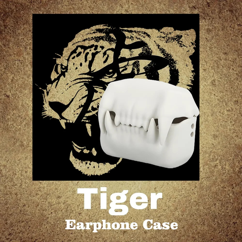 Tiger Tooth Unique AirPods Cover