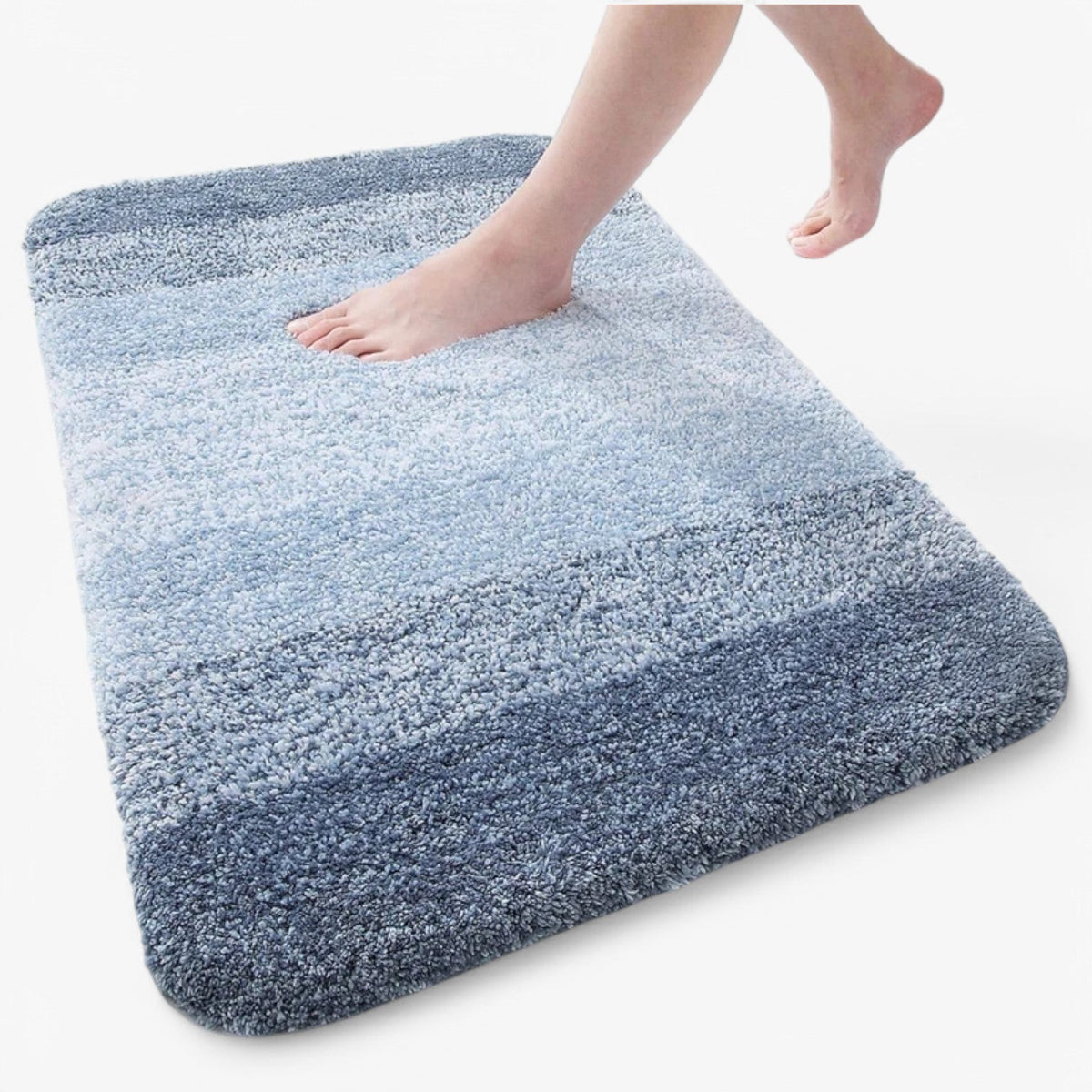 Soft Grip Non-Slip Bath Mat – Fast Drying Bathroom Rug