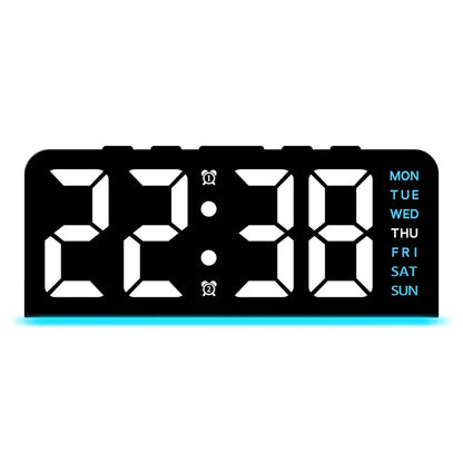 Contemporary LED Digital Nightlight Alarm Clock