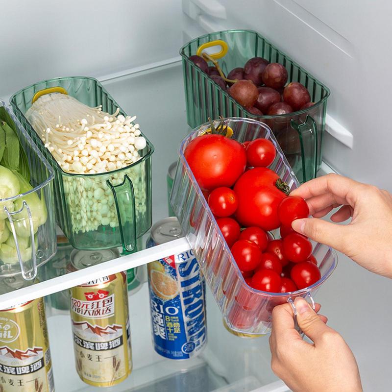 Clear Plastic Two Tier Storage Basket