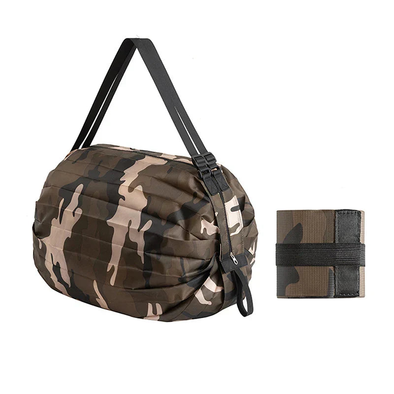 Compact Reusable Folding Grocery Bag