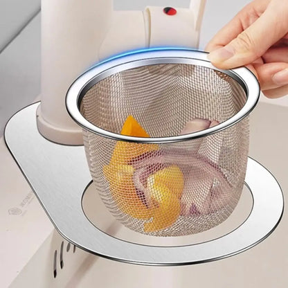 Stainless Steel Kitchen Sink Tray Filter Basket - Yeezlab