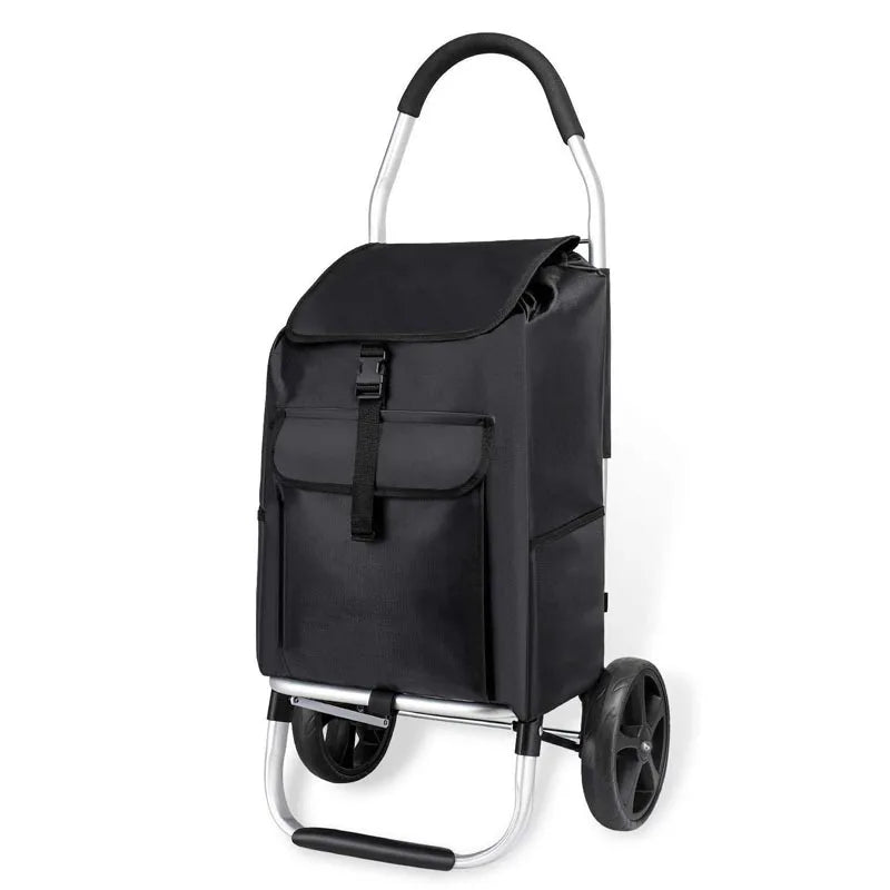 Compact Folding Grocery Cart - Yeezlab