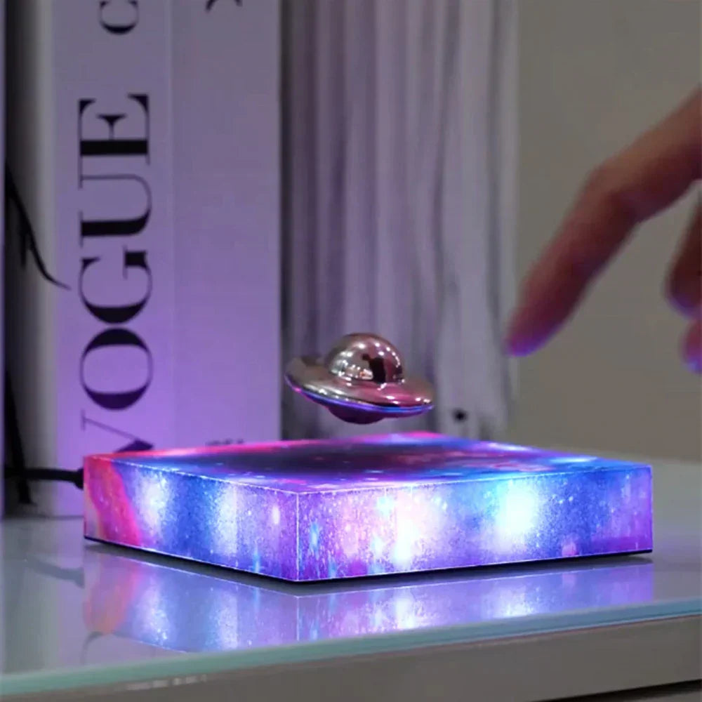 Floating LED Space Ship Night Light Lamp - Yeezlab