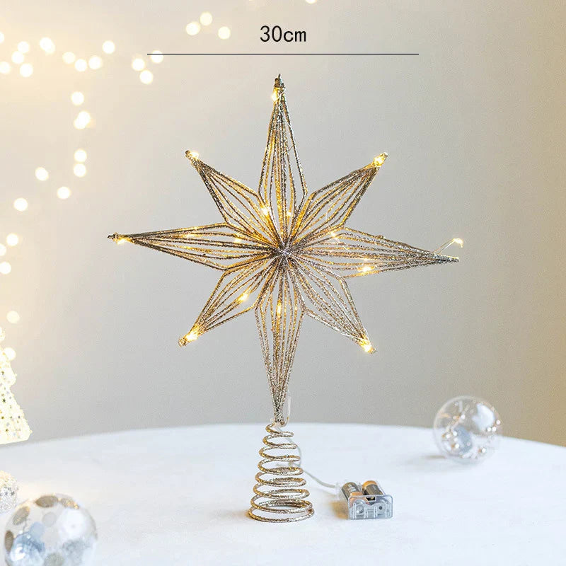 Shining Star Christmas Tree Topper