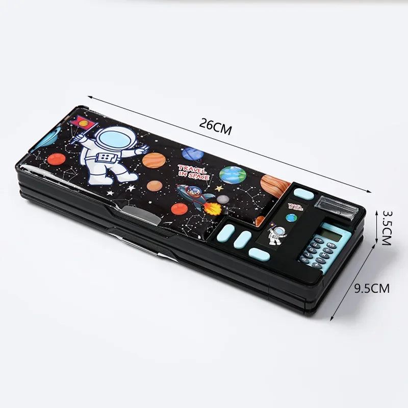 Fun Colorful Kids Pencil Case Calculator