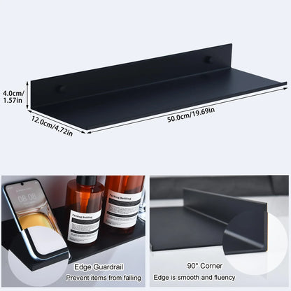 Modern Metal Floating Wall Shelf