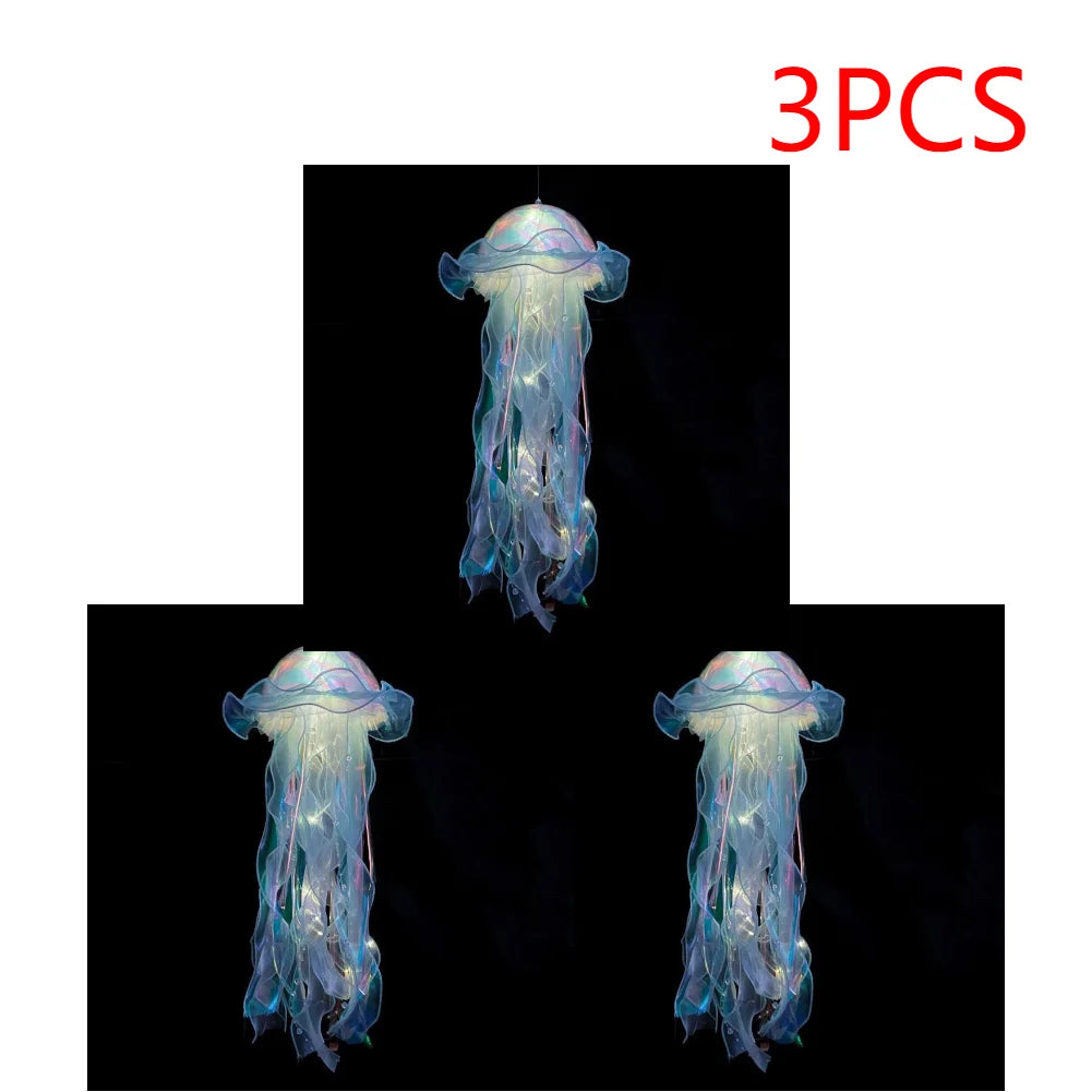 Beautiful Ocean Jellyfish Table Lamp