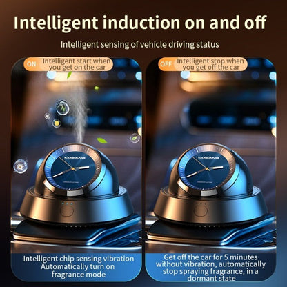 Car Freshener Smart Air Purifier Clock Diffuser