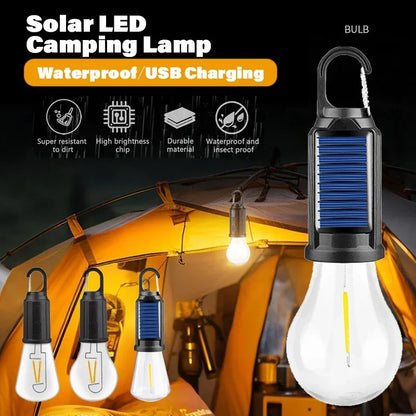 Portable Outdoor Solar LED Waterproof Lamp