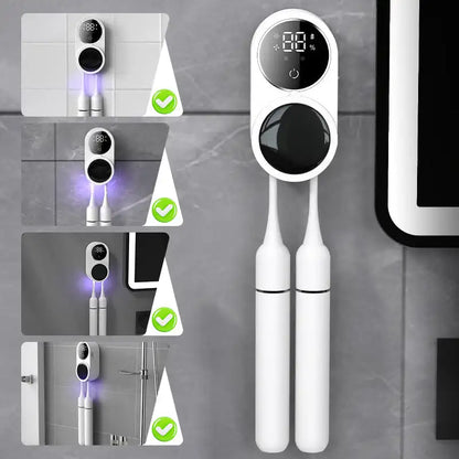 Automatic UV Sanitizer Toothbrush Wall Holder