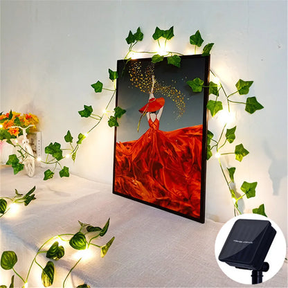 Outdoor Solar String Lights Warm White Garden Decor - Yeezlab