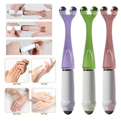 Handheld Finger Massage Roller Tool