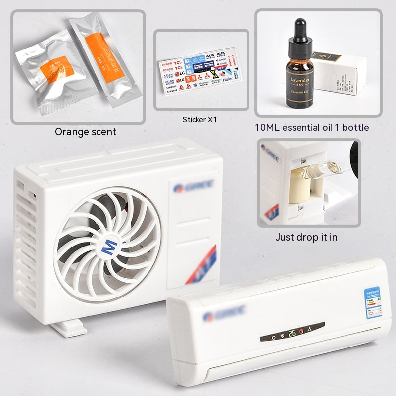 Portable Car Air Freshener Solar Diffuser